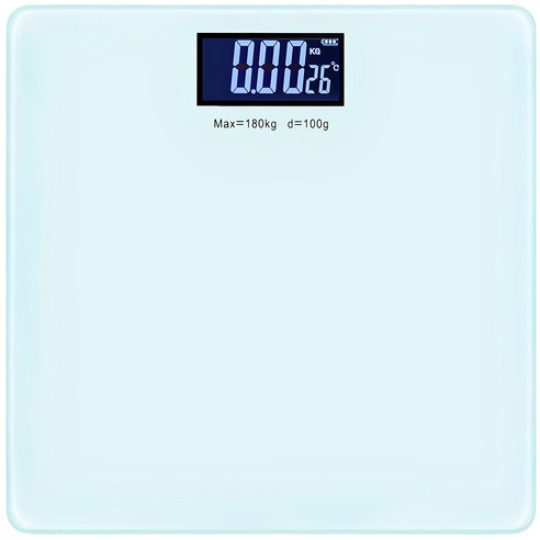 노바리빙 컬러 백라이트 사각 체중계 개봉기 | 실사용 후기 - 상품 이미지 1