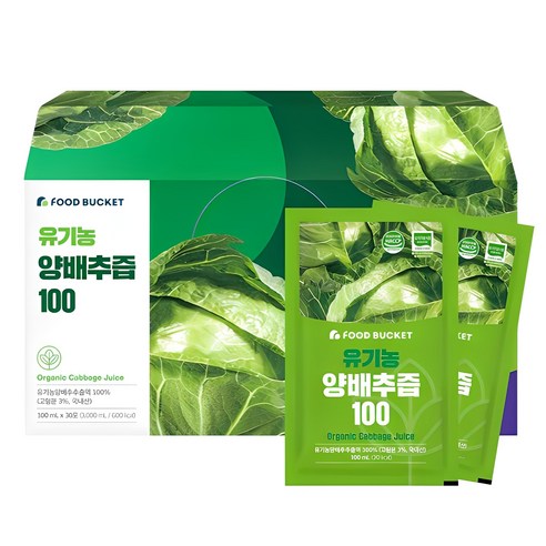 푸드버킷 국내산 유기농 양배추즙 100 3L, 1개 맛있게 먹은 솔직 후기 썸네일