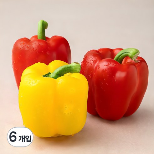 파프리카(3~5입), 500g, 2개