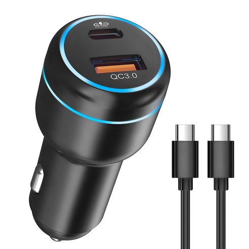 홈플래닛 PD 3.0 48W 2포트 차량용 시거잭 고속 충전기 + C t... 실사용 후기 | 효과 있을까? - 상품 이미지 1