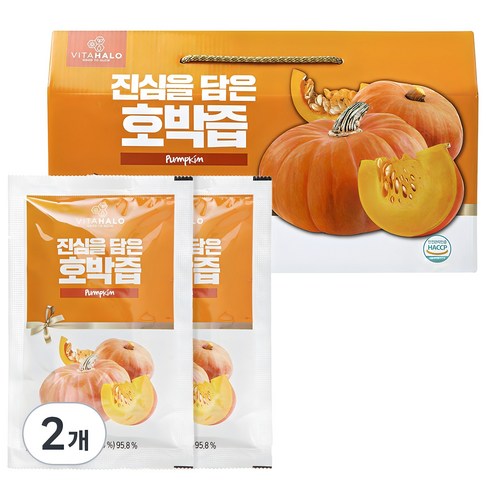 비타할로 진심을 담은 호박즙 2.7L, 2개 맛있게 먹은 솔직 후기 - 상품 이미지 1