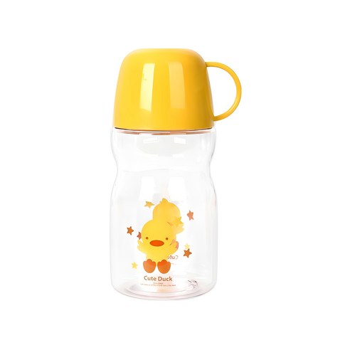 마이스타일 주주 물병, 옐로, 350ml, 1개