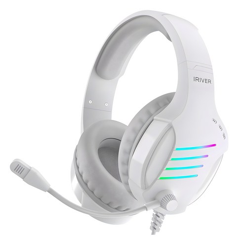 아이리버 노이즈 캔슬링 마이크 레이보우 LED USB 게이밍 헤드셋 솔직 후기 | 실사용자 리뷰 분석 - 상품 이미지 1