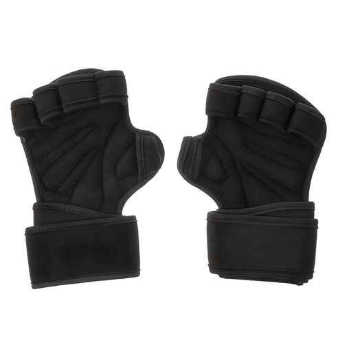 헬스장갑 없이는 땀에 절은 손으로 기구를 잡을 수 없어요 철봉장갑