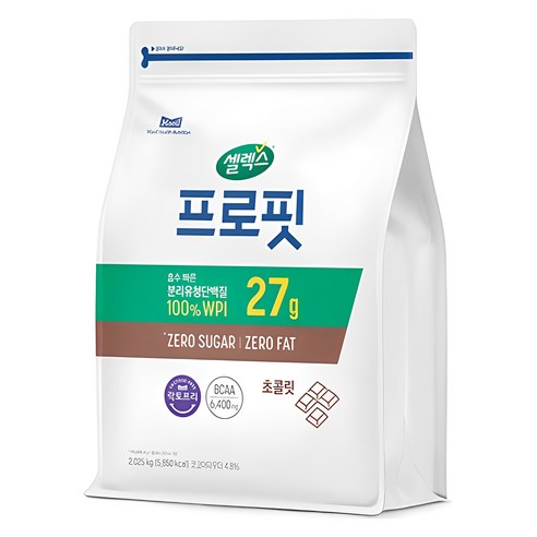 셀렉스 프로핏 초콜릿 프로틴 파우더, 2.025kg, 1개