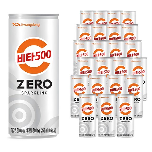 비타500 제로 스파클링 250ml, 24개 맛있게 먹은 솔직 후기 - 상품 이미지 1