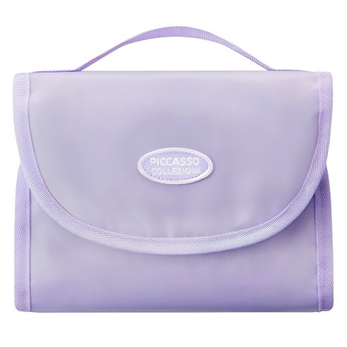피카소꼴레지오니 데일리 메이크업 파우치, 퍼플, 1개