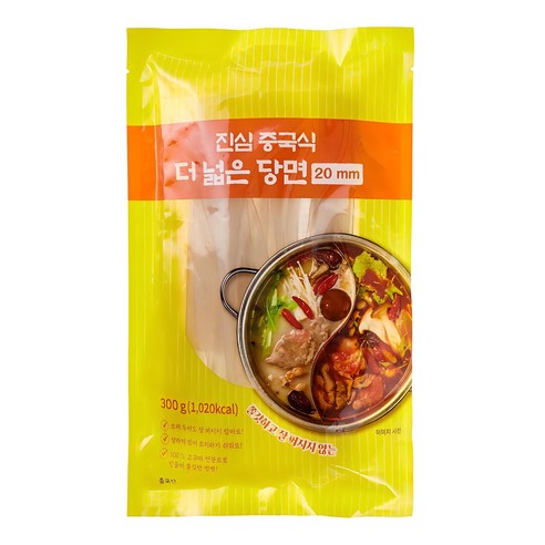 진심 중국식 더 넓은 당면 20mm, 300g, 1개 개당 중량 × 수량, 300g × 1개 섬네일