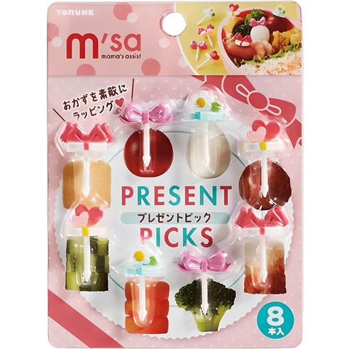 Toru Seonmul Pik , 8 Pack , 1 Set (토루네 선물 픽, 8개입, 1세트)