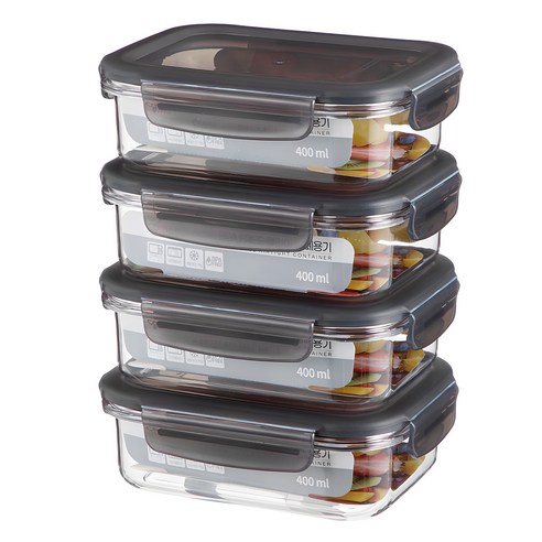 코멧 국내생산 BPA FREE 클리어 밀폐용기 실사용 후기 | 효과 있을까? - 상품 이미지 1
