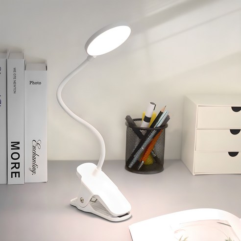 홈플래닛 클립형 무선 LED 책상용 스탠드 솔직 후기 | 실제 배치 사진 포함 - 상품 이미지 1