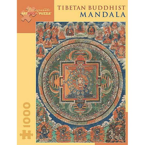 Pomegranate 西藏佛教曼陀羅拼圖, 混色, 1000件, 1個- 益智拼圖| 酷澎