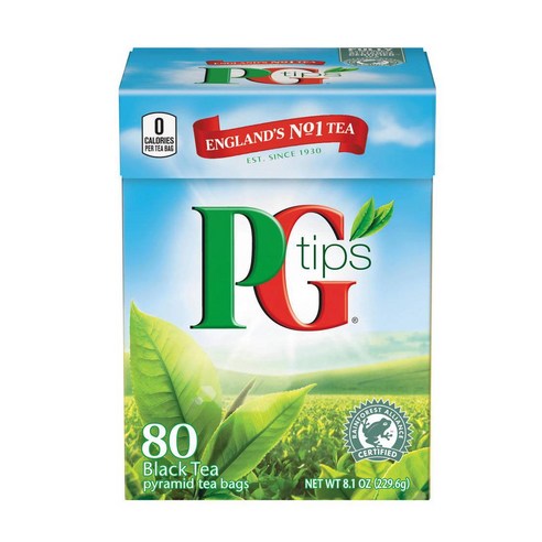 PG tips 紅茶茶包, 80件, 2.8克 - 紅茶 | 酷澎