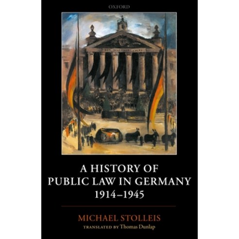 英文圖書) A History of Public Law in Germany 1914-1945 精裝版