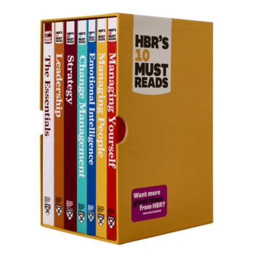 Hbr's 10 Must Reads Boxed Set with Bonus Emotional Intelligence (7 ...