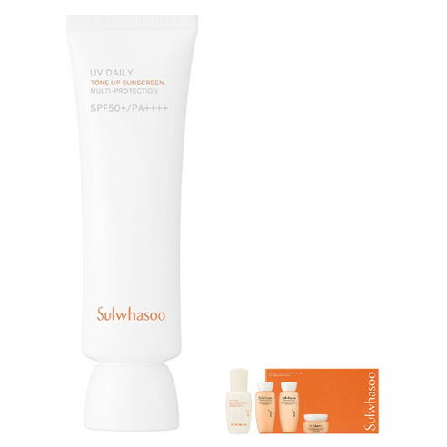 햇살 아래 빛나는 당신의 민낯 자신감 설화수톤업선크림