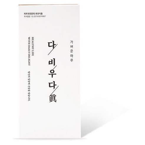 식후밸런스 백향진 다비우다 천연허브8가지로만든 다이어트환 다비우다진 3g × 28개
