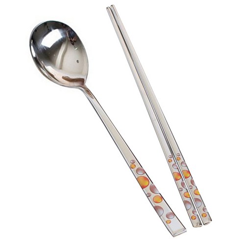 테이블아트 국산 버블테드 수저세트, 2개