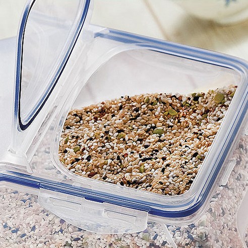 락앤락 쌀통 후기 분석 - 실리콘 패킹 밀폐력 테스트