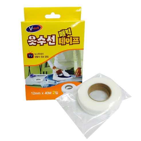 바느질 없이 옷을 새 옷처럼, Vtech 옷수선 매직테이프