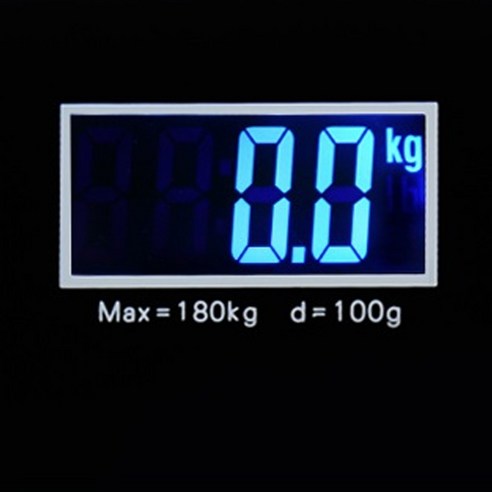 노바리빙 컬러 백라이트 사각 체중계 개봉기 | 실사용 후기 - 상품 이미지 4