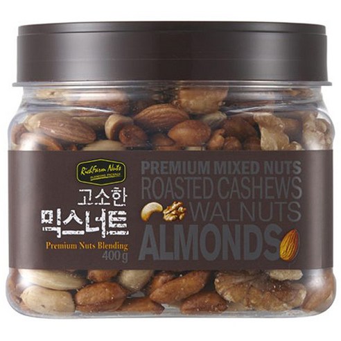 리치팜너트 고소한 믹스너트, 400g, 1개
