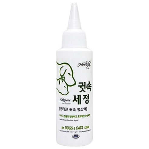 에임헬씨 오티진 귓속청소액, 120ml, 1개