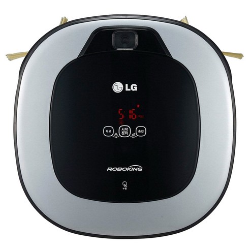 LG전자 로보킹 듀얼아이 2.0 로봇청소기, VR6350LVM, 타이탄실버