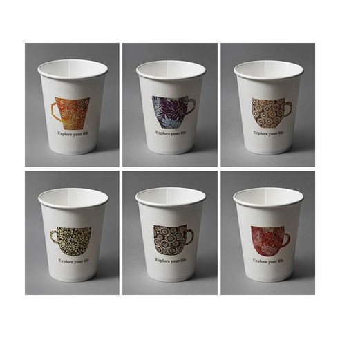탐사 고평량 종이컵 260ml 이미지 4