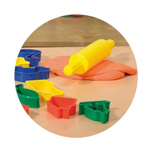 이디엑스에듀케이션 모양찍기틀과 밀대 완구세트 이미지 3