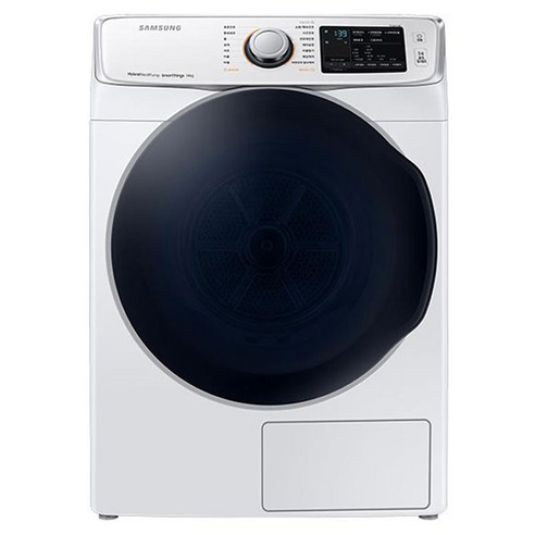 삼성전자 그랑데 건조기 14 kg 방문설치, DV14N8520KW, 화이트/크리스탈 블루