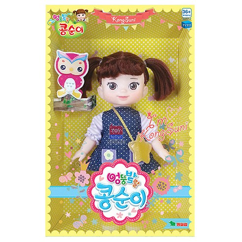 콩순이 엉뚱발랄 인형, 혼합 색상, 1개