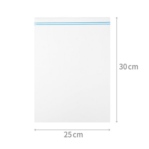 코멧 더블 지퍼백 중형 50매 + 대형 50매 이미지 4