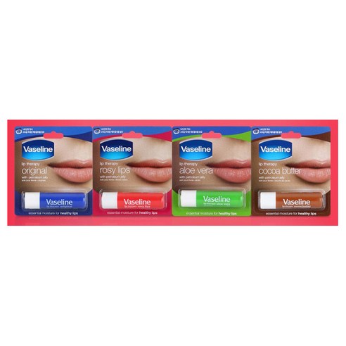 건조함에 작별을 고하는 현명한 선택: 바세린 립테라피 스틱