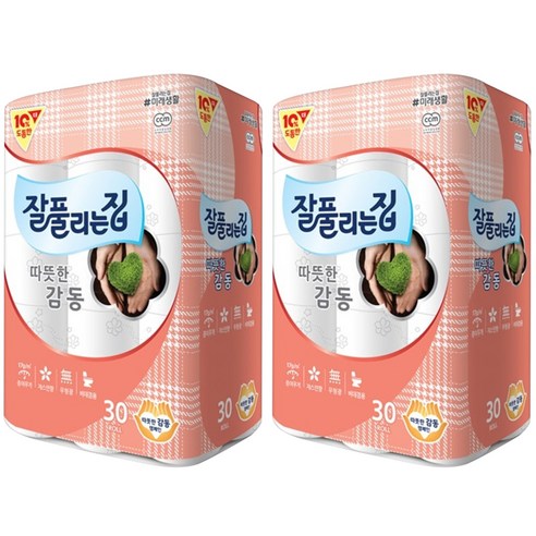 잘풀리는집 따뜻한감동 3겹 데코 고급롤화장지 솔직 후기 | 실사용자 리뷰 분석 썸네일