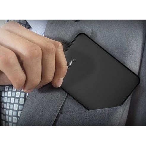 WD Elements Portable 휴대용 외장하드 + 파우치 후기 분석 - 박스 패키징 전면