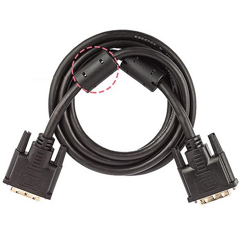 라인업시스템 DVI-D 듀얼 케이블로 듀얼 모니터 연결 고민 끝, 작업 효율 시작!