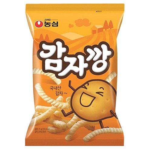 농심 감자깡, 75g, 1개