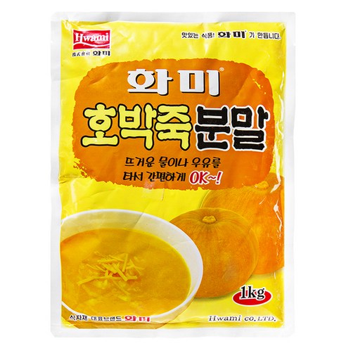 화미 호박죽 분말, 1kg, 1개