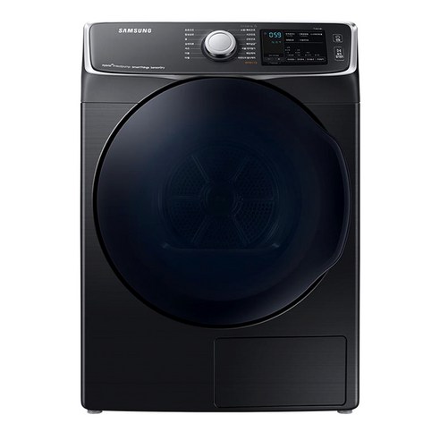 삼성전자 그랑데 건조기 16kg 방문설치, DV16R8540KV, 블랙 케비어