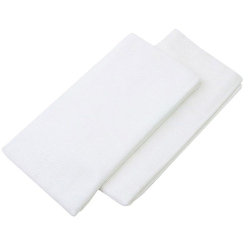 베이비베어 웰빙 천 기저귀 특대사각, 화이트, 2개