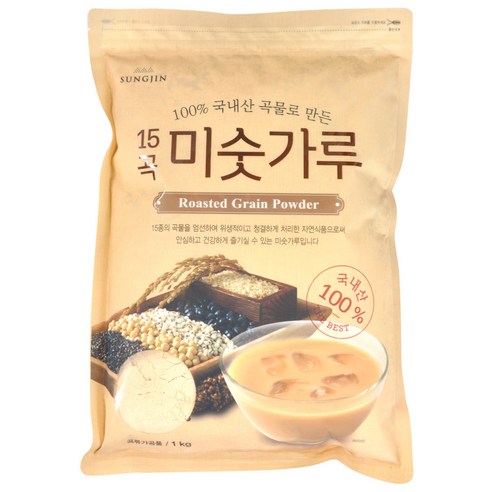 성진 15곡 미숫가루 1kg, 1개 솔직 후기 | 실사용자 리뷰 분석 - 상품 이미지 1