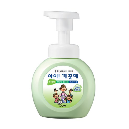 아이깨끗해 항균 폼 핸드솝 청포도향, 250ml