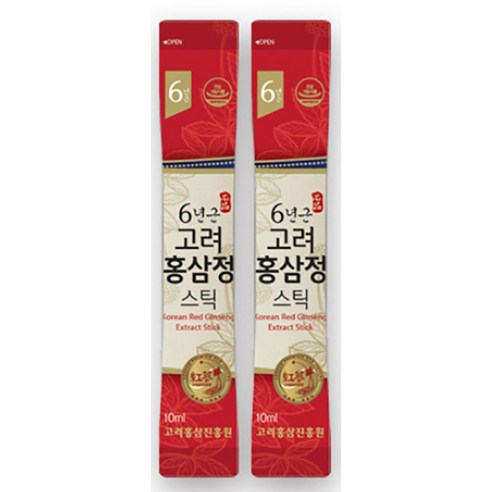 고려홍삼진흥원 6년근 고려홍삼정 스틱 타워형 + 쇼핑백 1kg, 2세트 이미지 4
