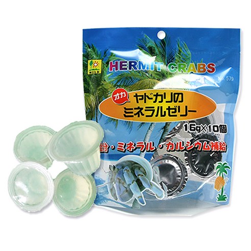 서울아쿠아리움 산코 579 소라게 젤리 10p 갑각류 사료