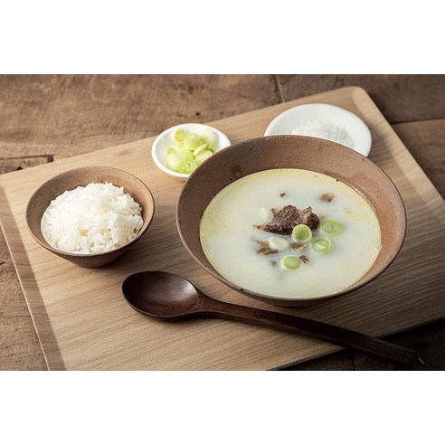 외갓집 1978 고기곰탕 (냉동), 500g, 4개 후기 분석 - 고기 고명 이미지