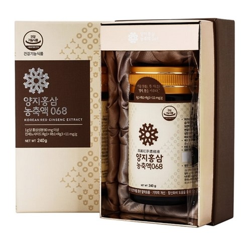 양지홍삼 농축액 068 240g, 1개 맛있게 먹은 솔직 후기 - 상품 이미지 1