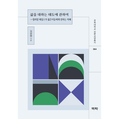 삶을 대하는 태도에 관하여:윌리엄 제임스가 젊은이들에게 전하는 지혜, 김상현 저, 역락