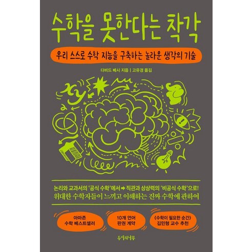 수학을 못한다는 착각:우리 스스로 수학 지능을 구축하는 놀라운 생각의 기술, 두시의나무, 다비드 베시