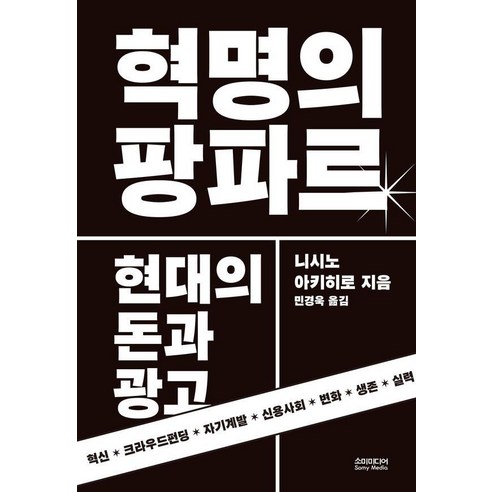 혁명의 팡파르:현대의 돈과 광고, 소미미디어, 니시노 아키히로